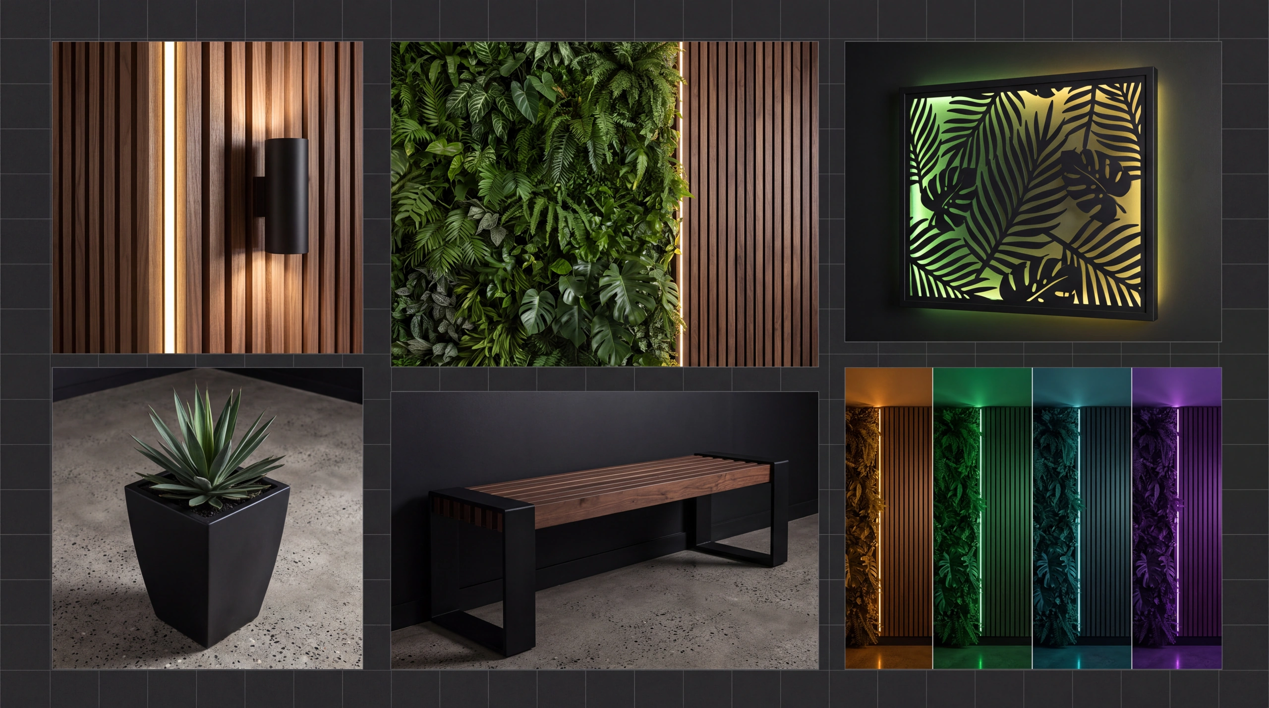 Dark / Material mood / concept visualization