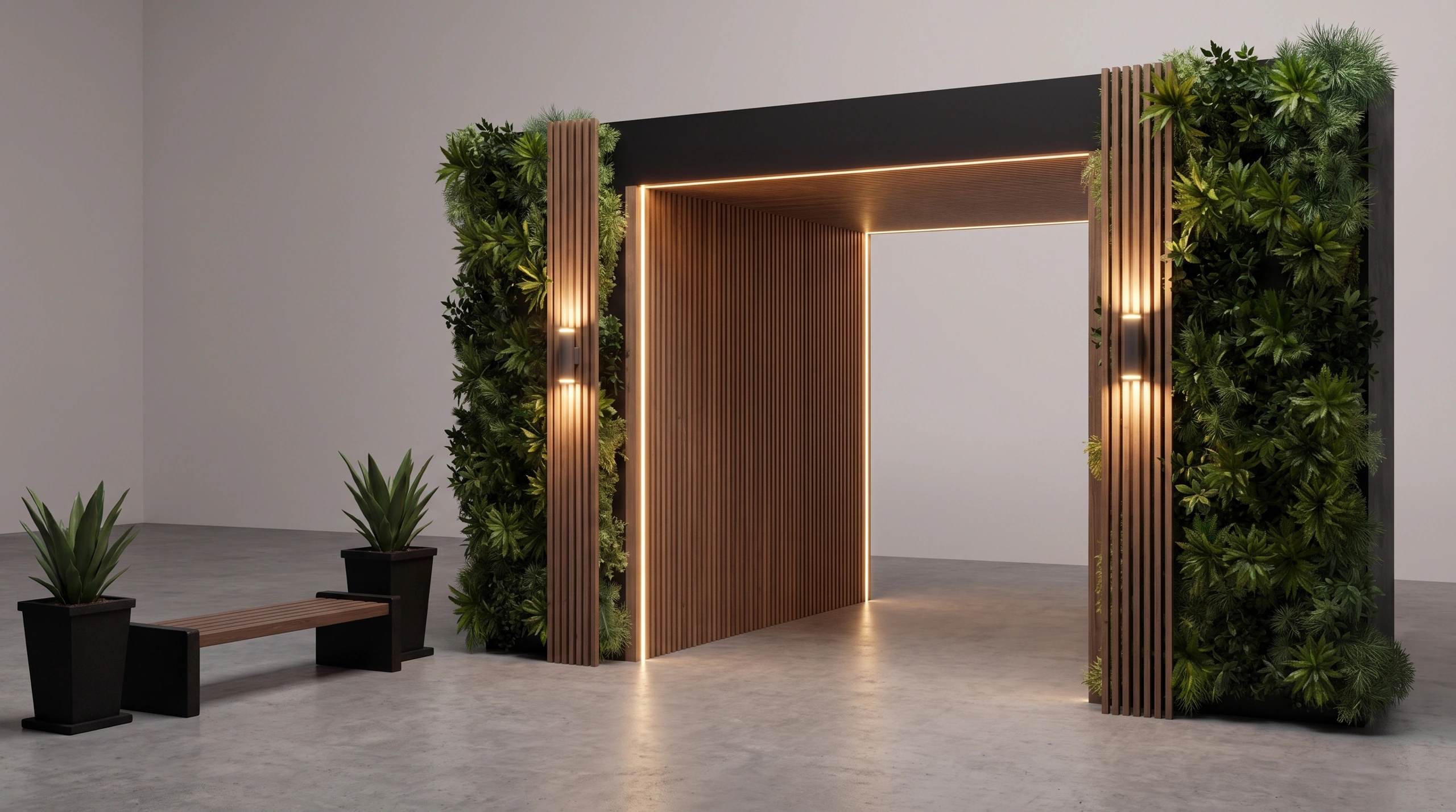 Dark / Portal study / concept visualization