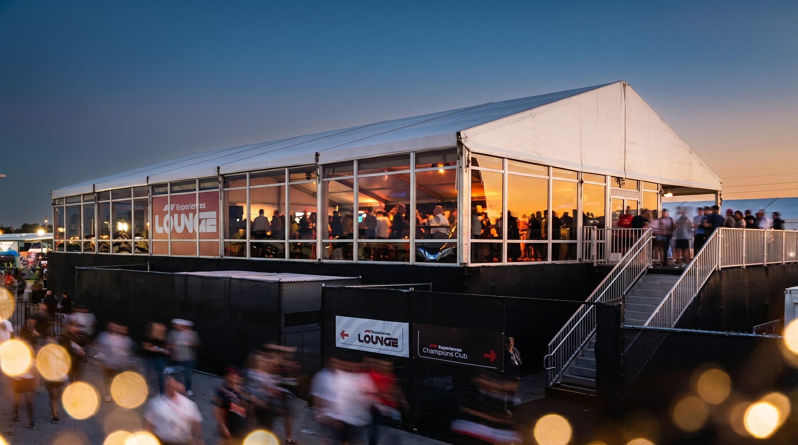 COTA / Completed hospitality pavilion