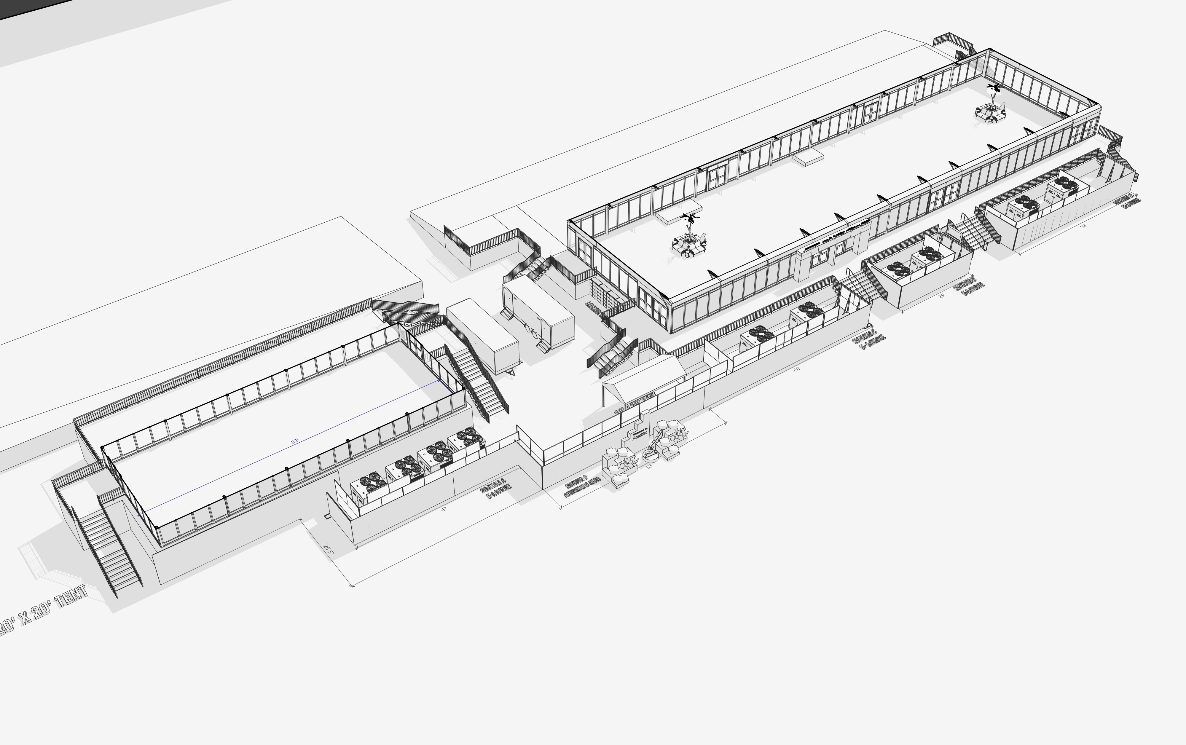 COTA / Architectural wireframe study