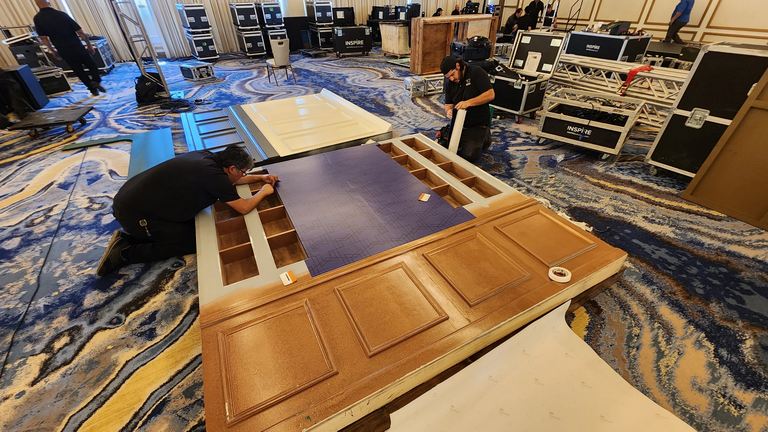 Mortlach / Scenic assembly in progress