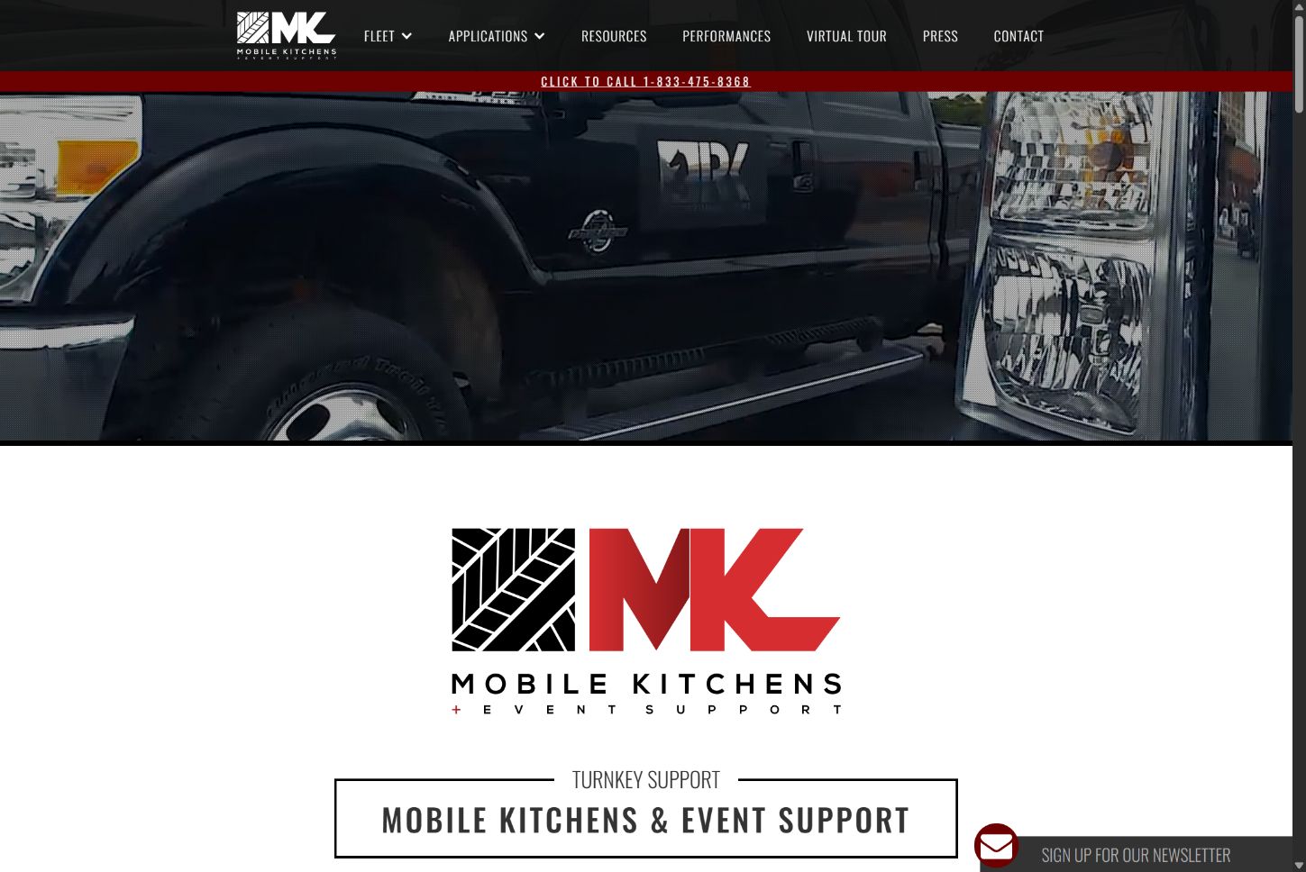RK Mobile website preview