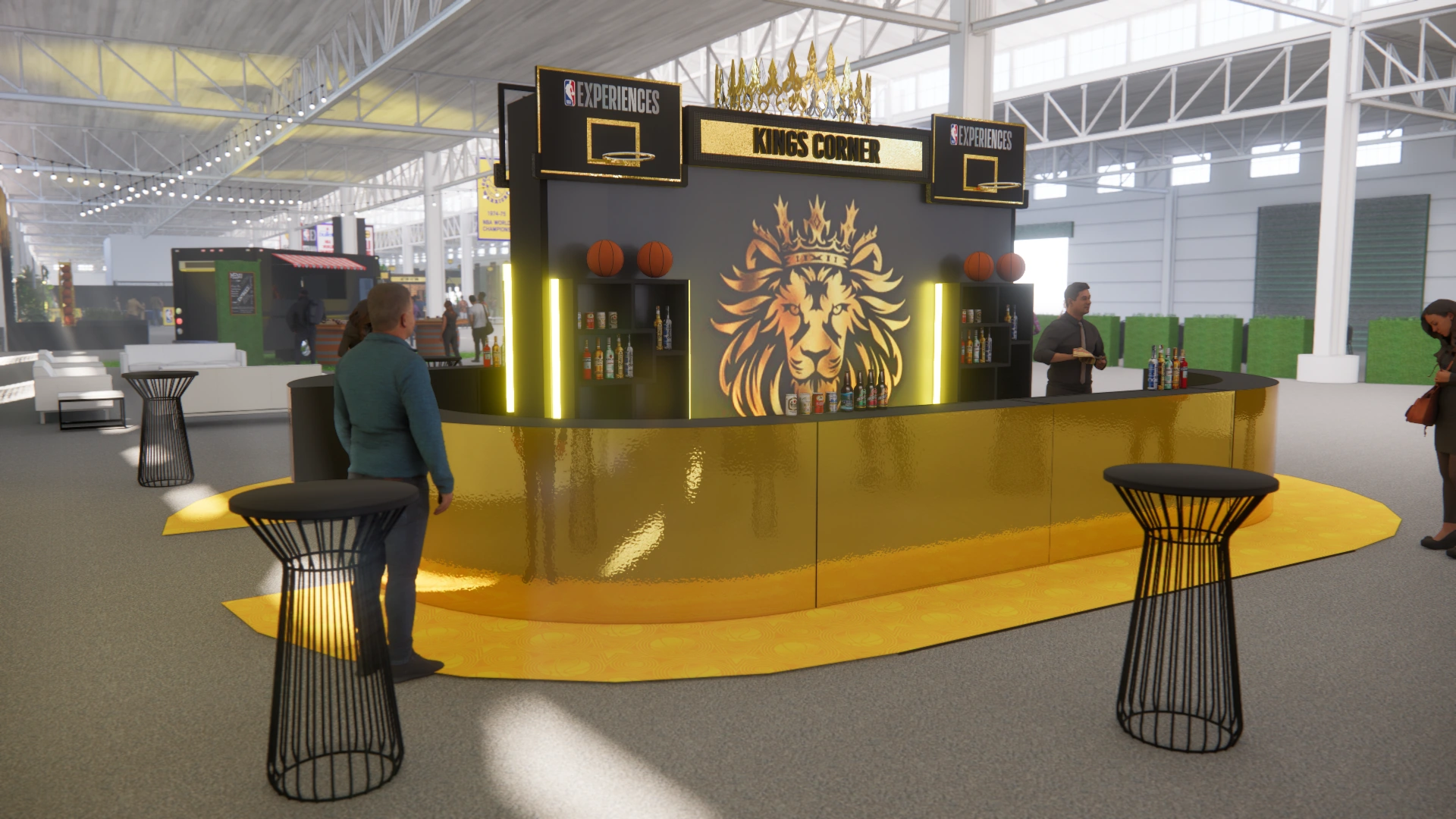 San Francisco / Champions Club bar visualization