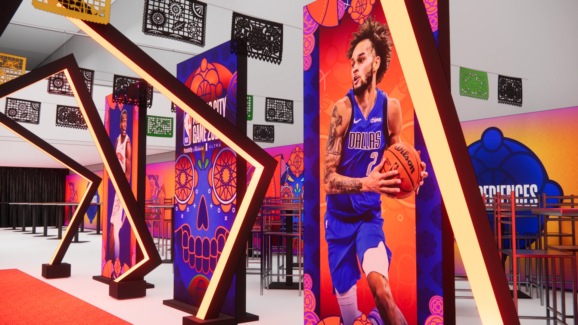 NBA / Arrival visualization